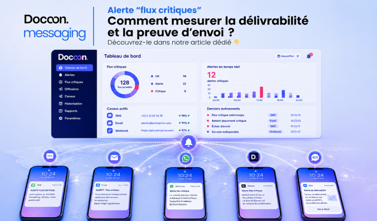 Illustration tableau de bord gestion des flux critiques