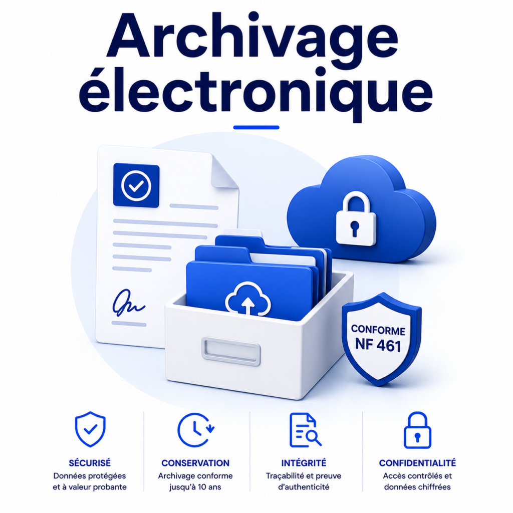 Définition archivage électronique
